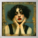 Suche nach traurige frau poster Vintag