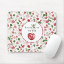 Recherche de pétales tapis souris Rouge