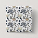 Suche nach blaue blumen buttons Vintage