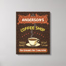 Suche nach ihr café poster leinwandbilder Kaffeebohnen