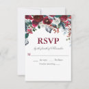 Suche nach winter rsvp karten Burgunderrot