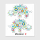 Suche nach niedlicher elefant aufkleber Tiere