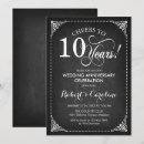 Recherche de tableau noir mariage invitations Rétro
