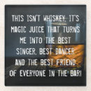 Recherche de whiskey dessous de verres Drôle