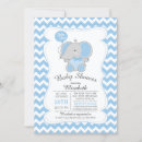 Recherche de blue elephant baby shower invitations Bébé