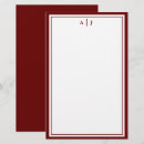 Recherche de rouge papeterie Minimaliste