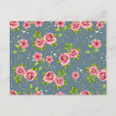 Suche nach vintages blumenmuster postkarten Für sie