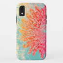 Recherche de fleur turquoise iphone coques Peinture
