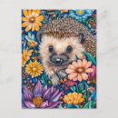 Recherche de hérisson cartes postales Animal
