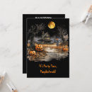 Suche nach spuk haus halloween einladungen Vollmond