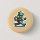Suche nach retro roboter buttons Niedlich