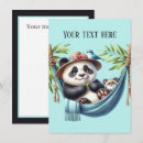Suche nach panda kleine grußkarten Tragen