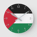 Recherche de drapeau de la palestine horloges Palestinien