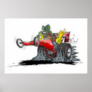 Suche nach dragster poster Cartoon