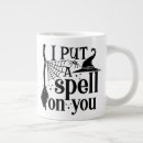 Recherche de sorcière sur le balai tasses Citrouille