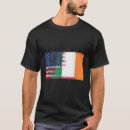 Recherche de américain irlandais tshirts Drapeau