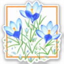 Recherche de fleur de neige autocollants Fleurs