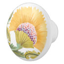 Recherche de fleur jaune boutons et poignées de porte Motif