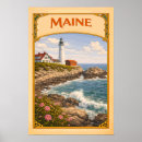 Recherche de phare portland posters Cape elizabeth