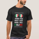 Recherche de italienne fière tshirts Fierté