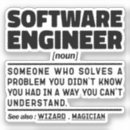 Recherche de code informatique autocollants Ingénieur logiciel