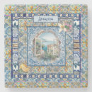 Recherche de céramique dessous de verres Azulejo