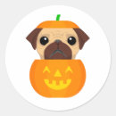 Suche nach halloween mops aufkleber Beängstigend