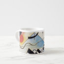 Recherche de composition tasses Abstrait