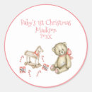 Recherche de ours rose autocollants Personnalisation