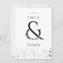 Recherche de noir blanc vert invitations Aquarelle