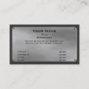 Recherche de argent balayé cartes visite Industriel