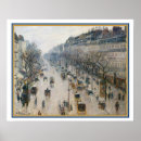 Suche nach boulevard montmartre poster Pissarro