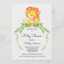 Recherche de baby lion invitations Neutre