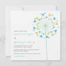Recherche de de pissenlit mariage invitations Printemps