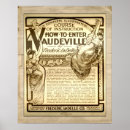 Suche nach vaudeville poster Unterhaltung