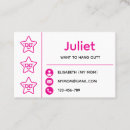 Recherche de invité cartes visite Rose