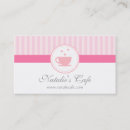 Recherche de salon de thé cartes visite Boulangerie