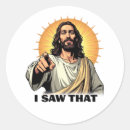 Suche nach jesus lustig aufkleber Zitat