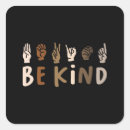 Recherche de langage autocollants Asl