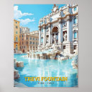 Suche nach trevi brunnen poster Reise
