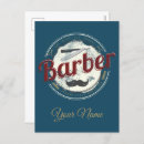 Recherche de rasoir cartes postales Coiffeur