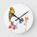 Recherche de perroquets horloges Fleurs