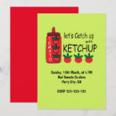 Recherche de ketchup invitations Barbecue