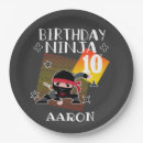 Recherche de ninja assiettes Garçon