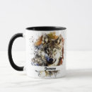 Recherche de loup sauvage tasses Mignon