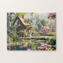 Recherche de chalet puzzles Jardin