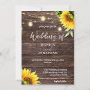 Recherche de tournesol romantique invitations Moderne