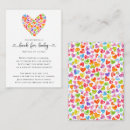 Recherche de coeur coloré invitations Moderne