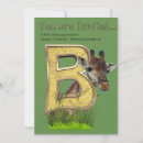 Suche nach buchstabe b einladungen Alphabet