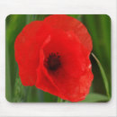 Recherche de pavots tapis souris Rouge